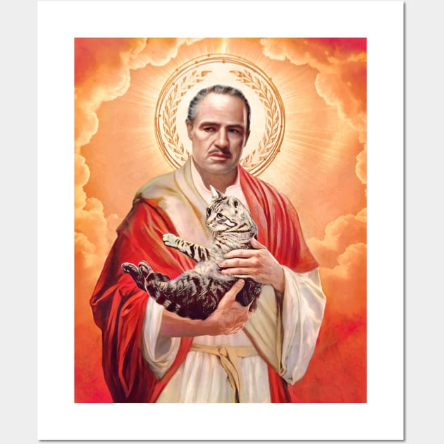 Saint Godfather Wall Art by Gedogfx